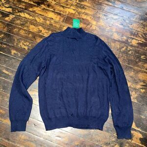 Fairlane navy blue L Dakota Stitchfix pullover turtleneck sweater